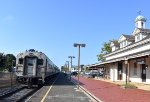 Comet V Cab Car # 6078 trailing on NJT Train # 4752 out of Spring Lake Station 